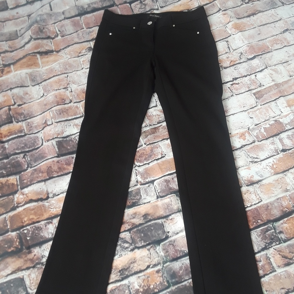 White House Black Market jet black jeggings